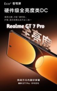 Realme GT 7 Pro